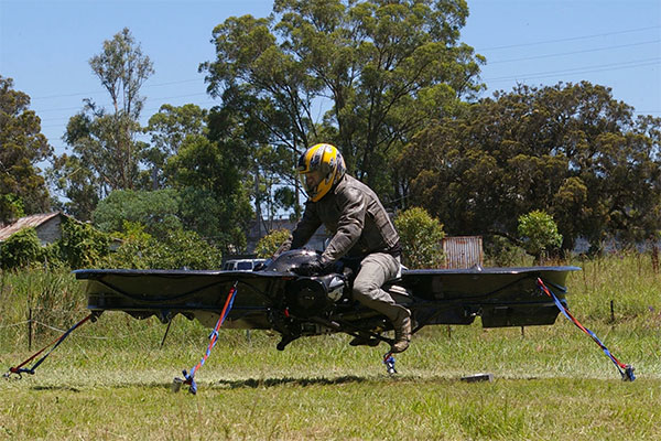 The flying motorcycle