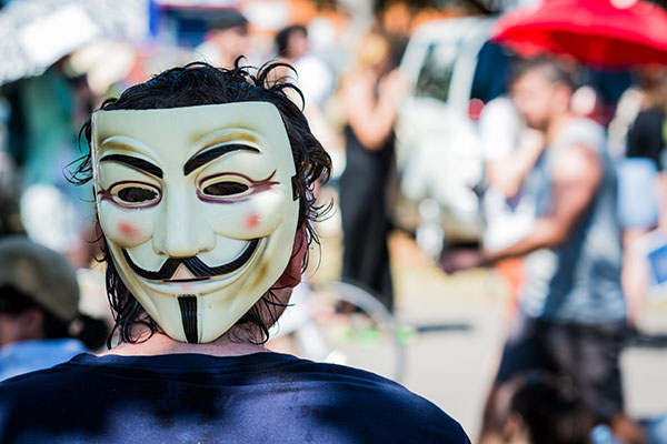 Suits for protesters